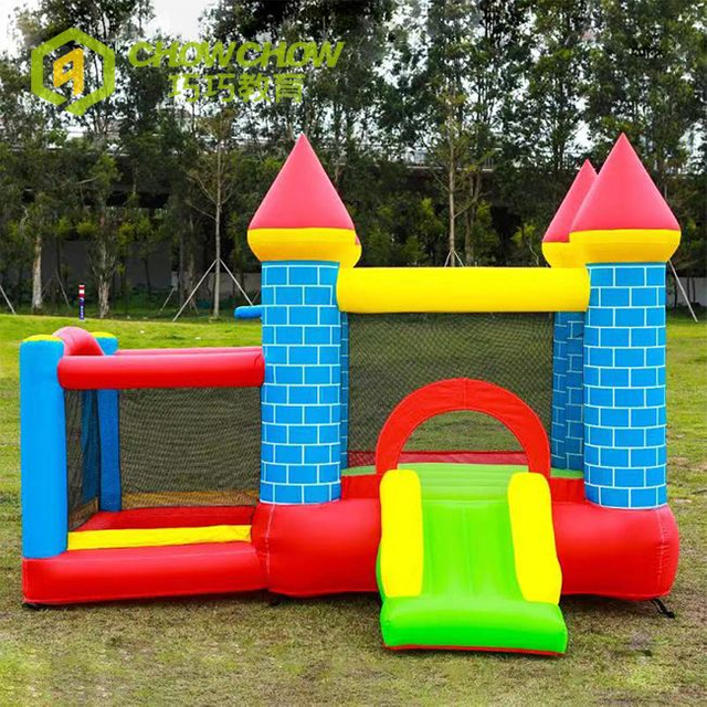 Hot Sale Water Slide Pool Commercial Inflatable Bouncer Blue Castle for Sale