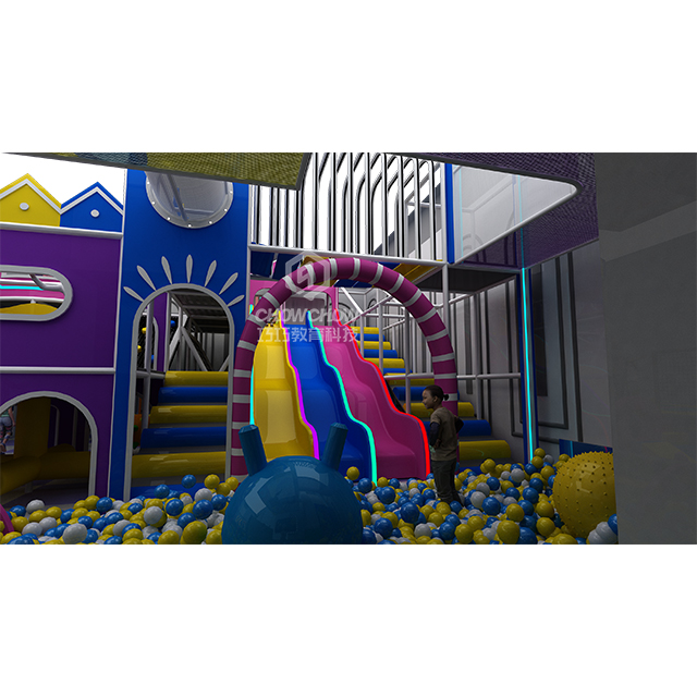 Qiaoqiao Commercial Kids Indoor Playground Equipment Play Game Area