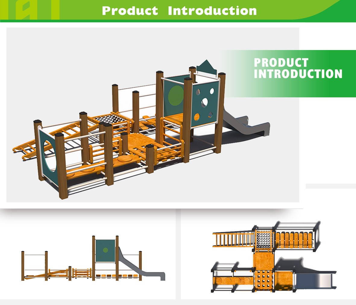 wooden playground outdoor