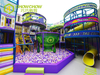 QiaoQiao Customized 2024 new design Commercial Indoor Playground Equipment Trampoline Park wholesale for kids adults