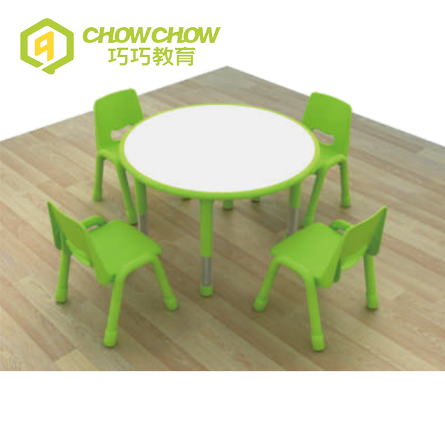 Height Adjustable Children Wooden Furniture Child Study Table