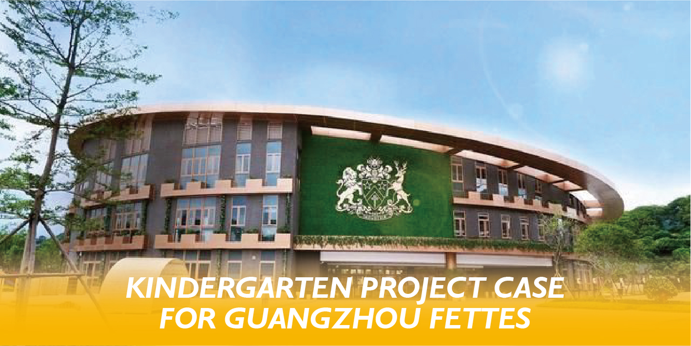 Qiaoqiao Kindergarten Customized Education Play Area Project Case for Guangzhou fettes Kindergarten