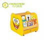  children Wood Mobile kids bookcase Bookshelf storage cabinets