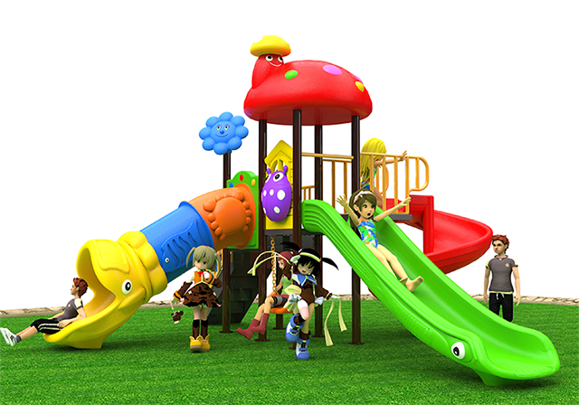 Qiao Qiao children outdoor playground small slide set for kindergarten children's playground equipment outdoor