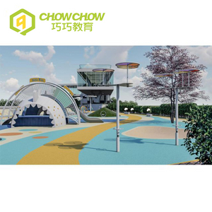 Qiao Qiao Customized outside Outdoor Playground Equipment Project Case for Park