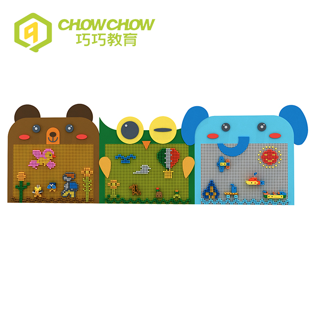 QiaoQiao Safe Big Square Foam EVA Building Blocks Wall Kids Educational Toys for Sale