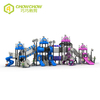 QiaoQiao commercial amusement theme park children playground Adventure Park Kids Fitness Play Equipment Outdoor Playground slide