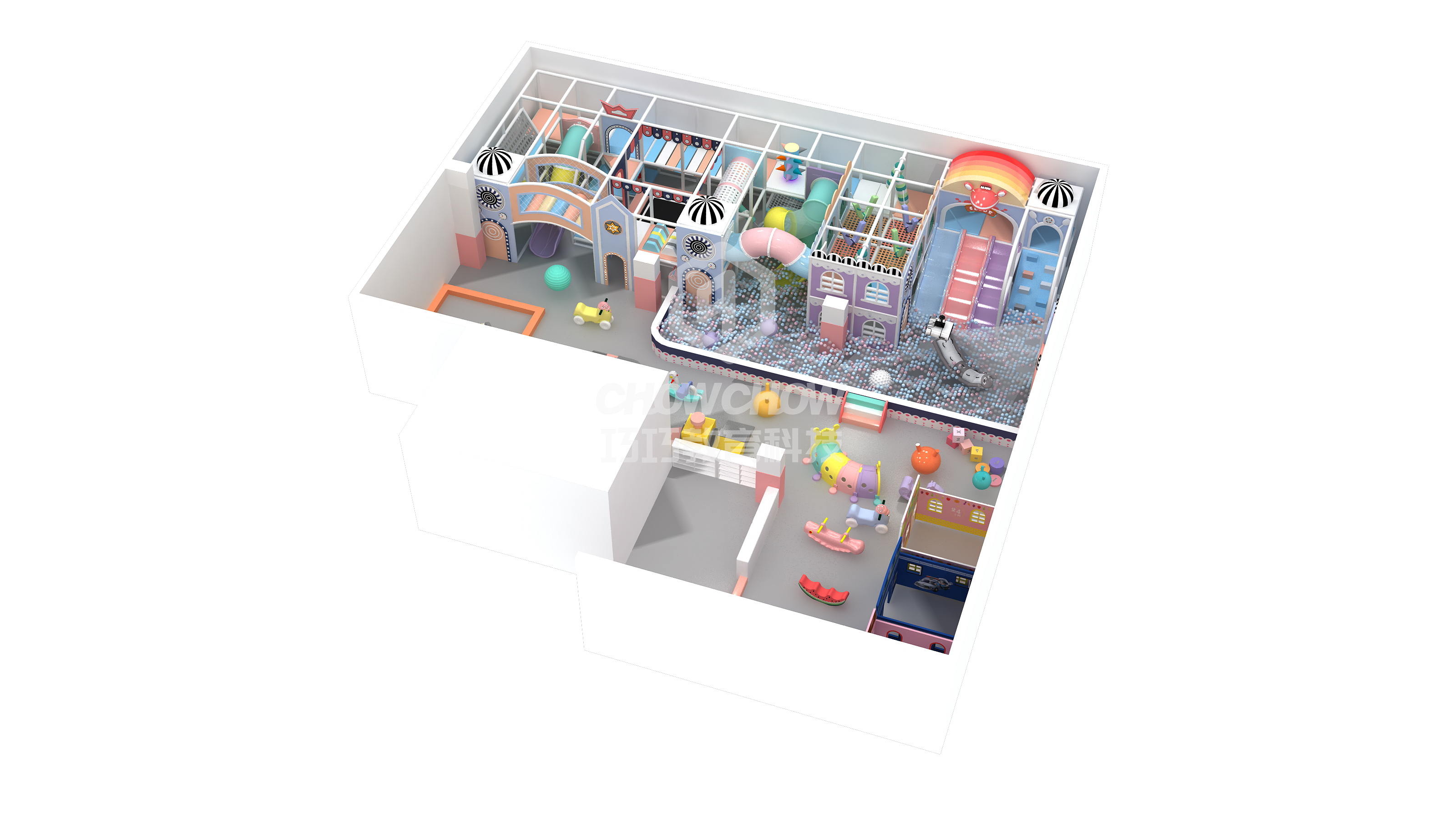 5 Types of Kids' Indoor Playground Equipment Suitable for Towns and Villages (1)