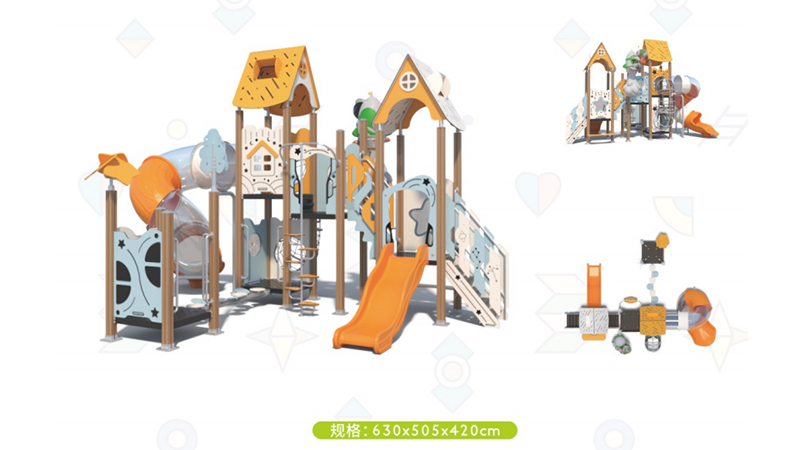 New Materials for Outdoor Playground: Technical Plastic Wood