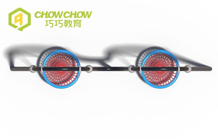 Qiao Qiao adults amusement park patio swings playground garden swing set equipment outdoor double seats swing for school kids
