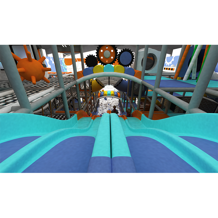 Qiaoqiao Amusement Park Children Commercial Kids Small Indoor Playground Equipment soft play area for shopping mall
