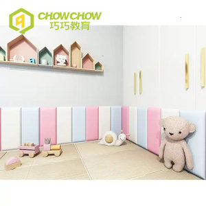 Qiao Qiao indoor soft play Self Adhesive Foam Sticker 3d Wall Panel For Kids Room Foam Soft Protection