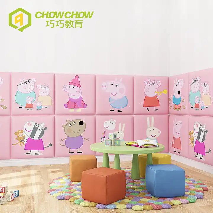 Soft Wall Padding Indoor Playground Baby Wall Pads