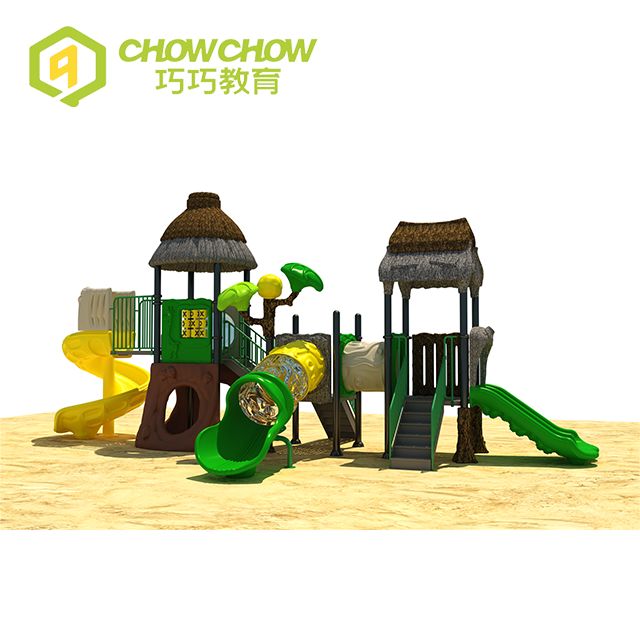 Factory Wholesale Large Outdoor Plastic Slide Playground Equipment for Amusement Park