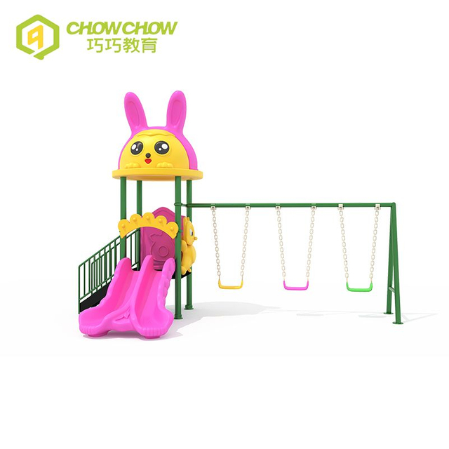 Safety Kids Playground Plastic Slides Commercial Outdoor Equipment Slide Kinder Garden Playground