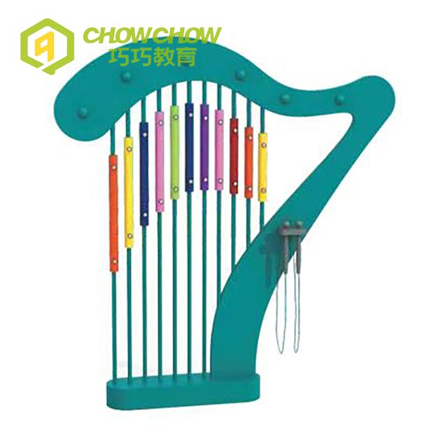 QiaoQiao children's music Park Outdoor Playground instrument kids Musical percussion Instrument harp