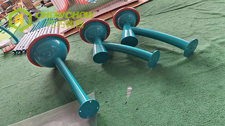Qiao Qiao Musical Play Instrument Drum Set Outdoor Musical Playground Equipment for Outdoor Play Area