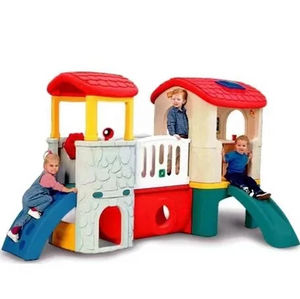 Popular Plastic Kids Indoor Playhouse Playground Slide For Sale