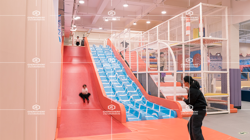 indoor playground slide