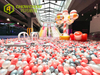 QiaoQiao custom kids large indoor commercial amusement park equipment soft play area slide ball pit indoor playground children