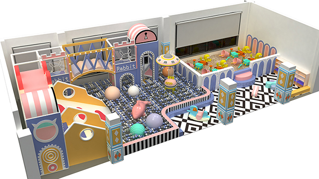 Qiaoqiao customized kids play area indoor playground equipment indoor playground park customized for children