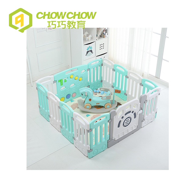 Portable Folding Storage Eco-friendly Plastic Indoor Activity Baby Playpen