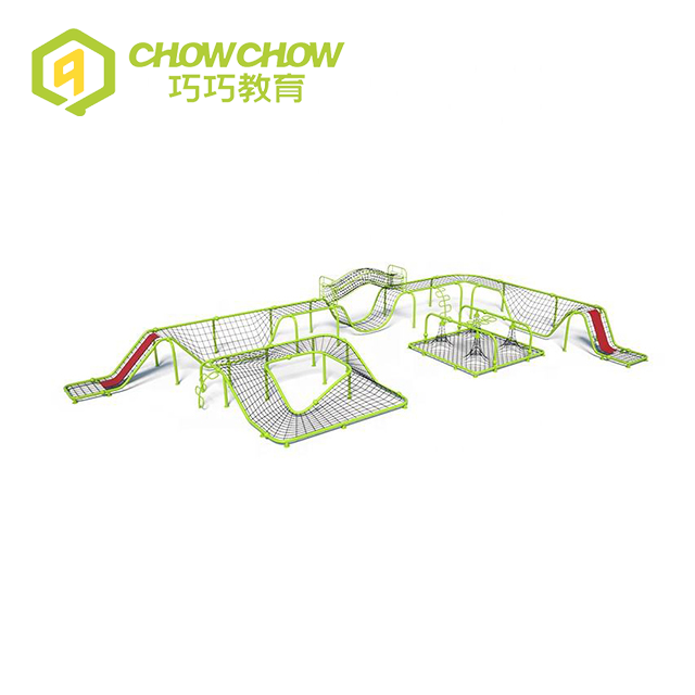 Qiaoqiao Multifunctional Kids Outdoor Climbing Frames Rope Course