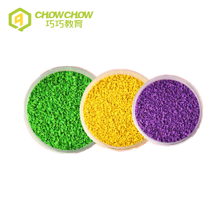 QiaoQiao Colorful New Epdm Rubber Granules For Outdoor Sports Playground Floor for Sale