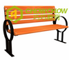 New good quality cheap Outdoor playground Park leisure Park Wood Public Long Chair Bench