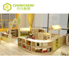 Qiaoqiao Daycare Kindergarten Wooden Furniture Amusement Corner Sets