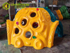 Qiao Qiao Children Outdoor Climbing net Ball Toys Outdoor School Rock Climbing Plastic Ball Kids Playground Equipment for Park