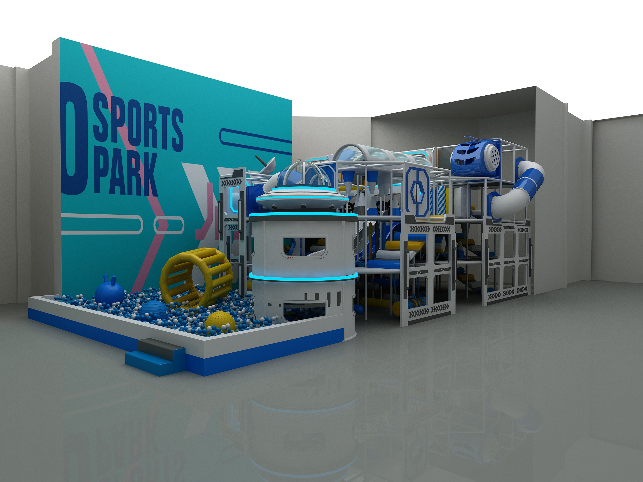 What are the popular indoor children's parks?