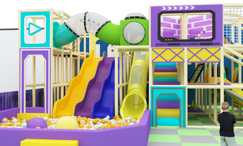 How should an indoor children's playground be planned and designed (2)