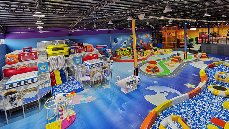 When is the best time for indoor children's amusement parks?