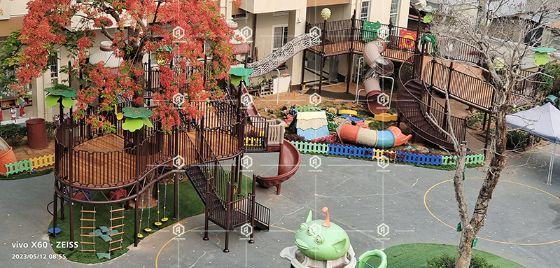 outdoor playground set