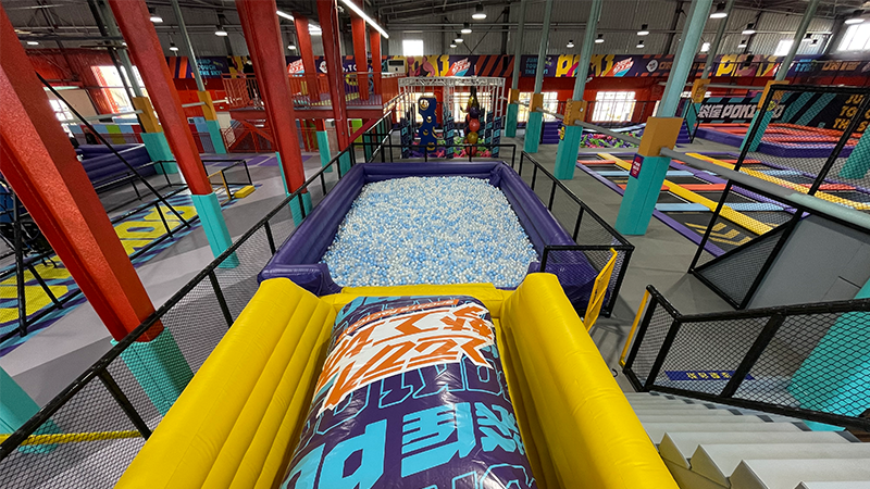 indoor trampoline park factory