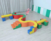 Qiao Qiao kids playground indoor soft play set children birthday party equipment baby safe climb and slide