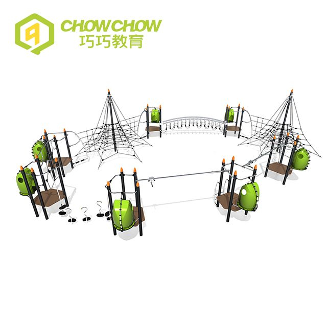 QiaoQiao Professional customization playground equipment climbing net of children's outdoor non-standard play for outdoor