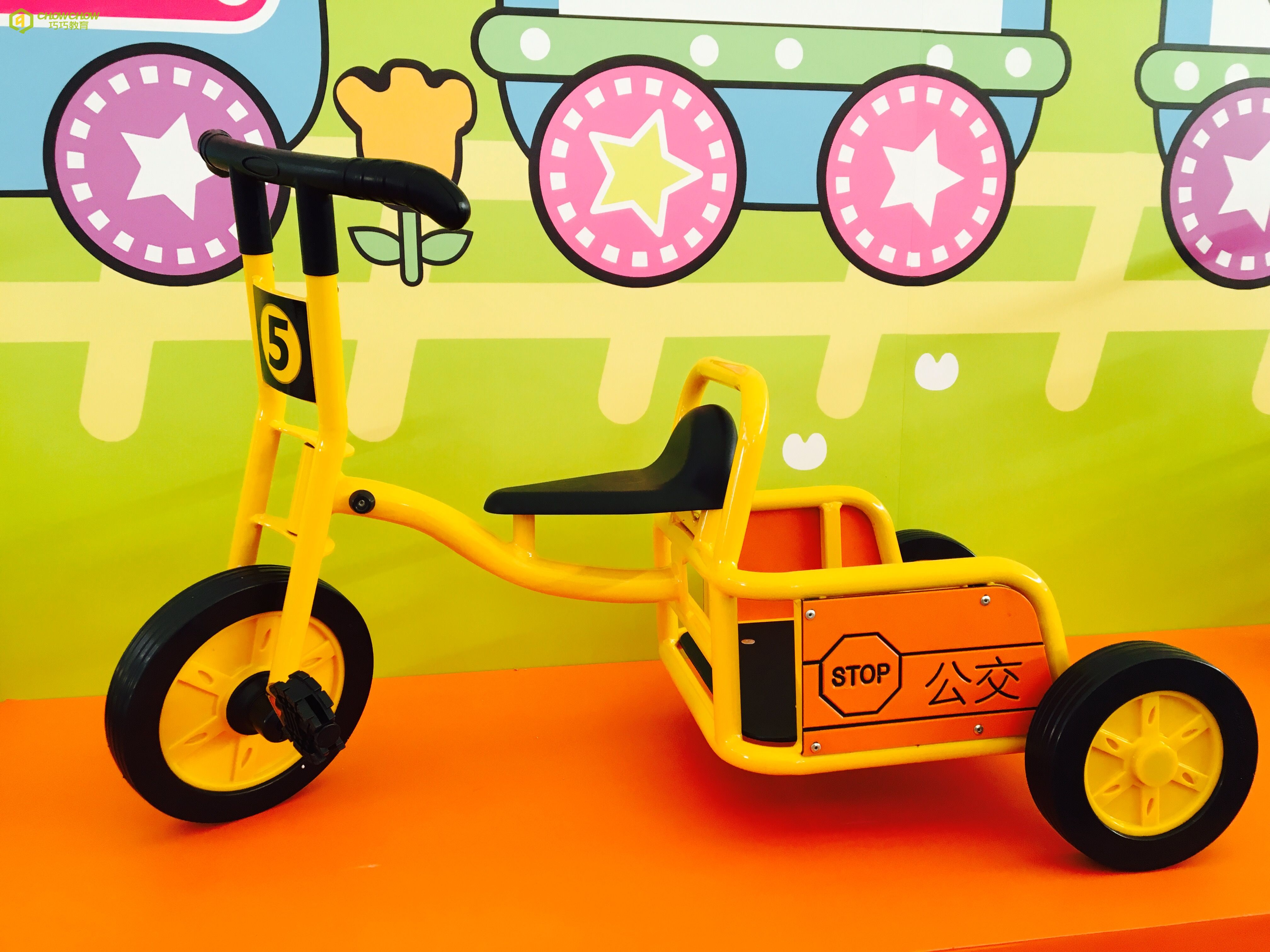 Factory Cheap Price Circle Kids Tricycle Baby Trike for Kindergarten
