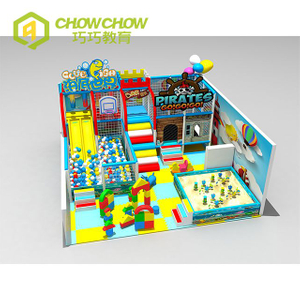 Qiaoqiao High Quality Kids Play Space Slides Indoor Playground Party Area