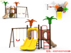 Customized Cheap Amusement Park Kids Used Outdoor Play Playground Plastic Slides For Sale