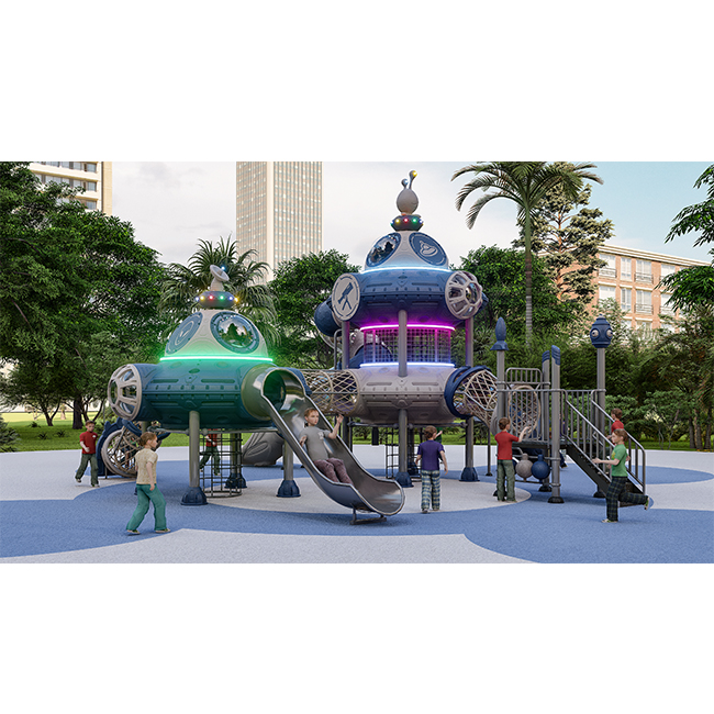 QQtoy stainless steel outdoor playground