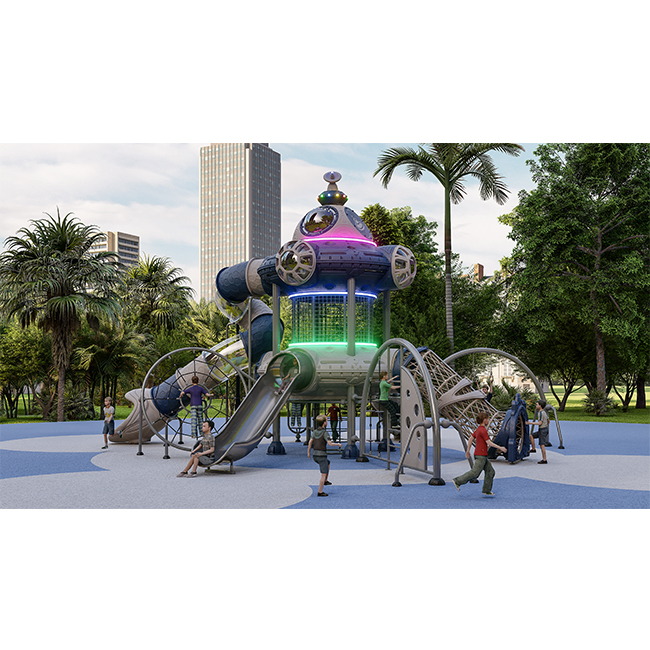 QQtoy stainless steel outdoor playground