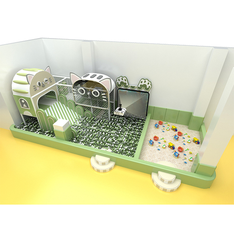 Hyper Soft Play Qiaoqiao small daycare zone for shopping mall playground equipment ...