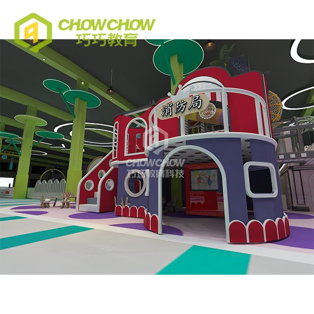 Qiaoqiao 750SQM Jungle Macarons Kid Playground Indoor Fun Play Area