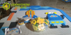 QiaoQiao EVA foam building blocks kids DIY soft blocks interactive wall games educational toys for kindergarten kids classroom